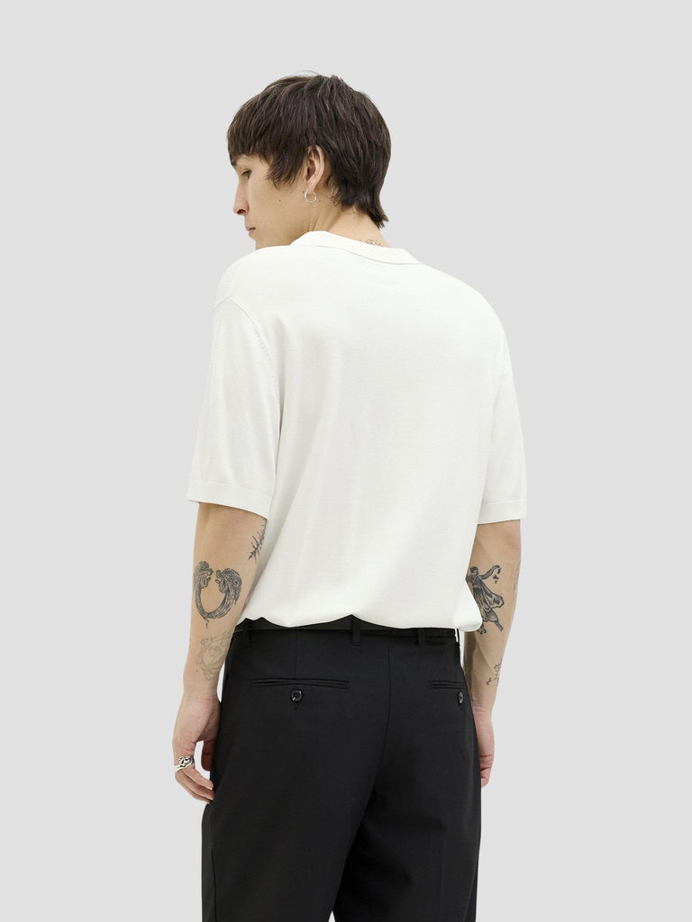 JPRCCWILLIAM KNIT POLO SS 12275454 CLOUD DANCER JACK&JONES 