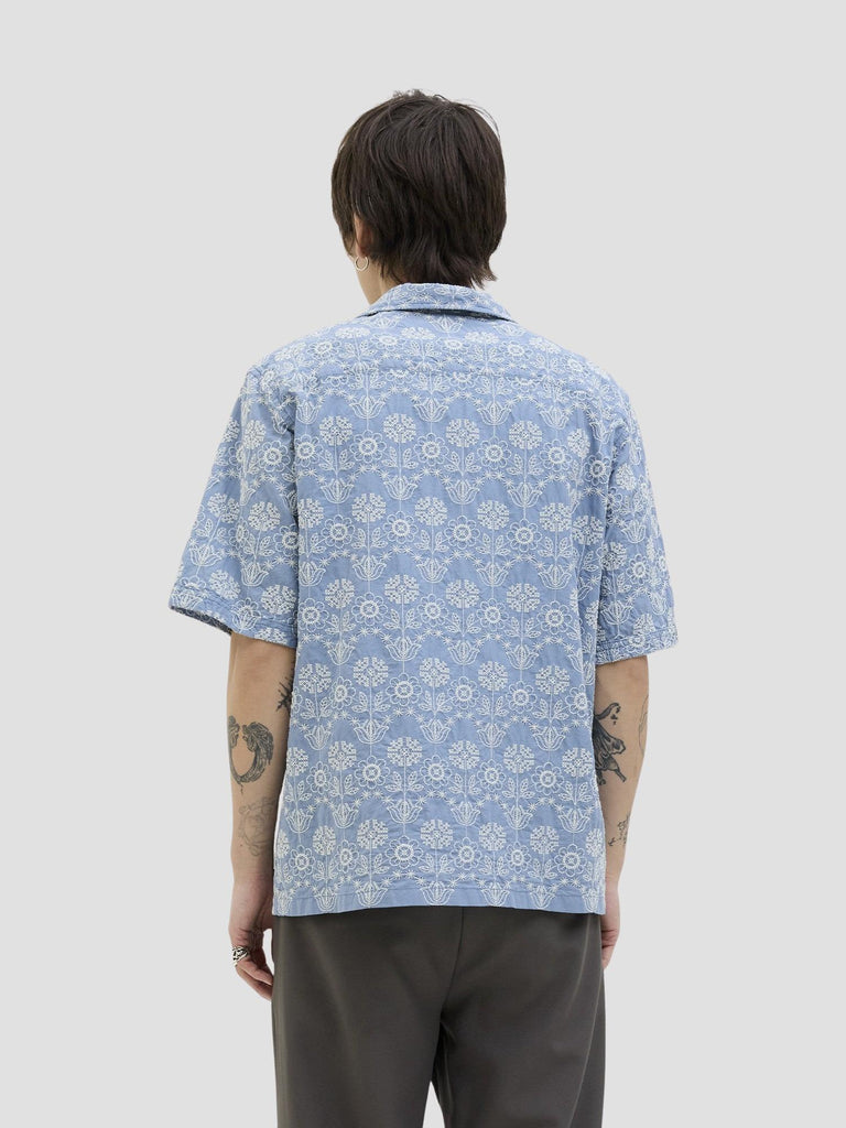 JPRBLUTATE EMBROIDERY S/S SHIRT 12277947 TRENCH COAT JACK&JONES 