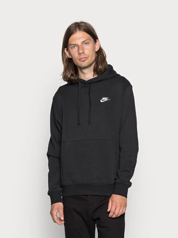 CLUB HOODIE BRUSHED BV2654 010 NIKE 