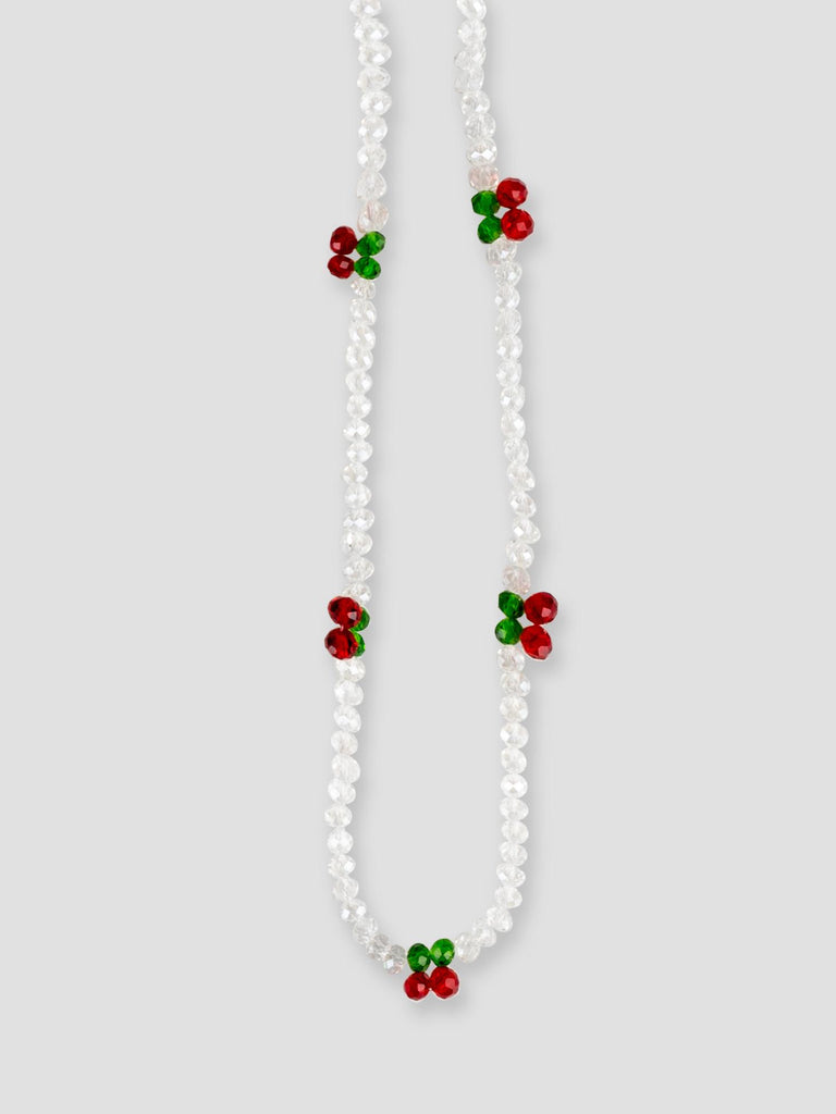 CRYSTAL CHERRY BEAD GRO7539 CRYSTAL GROOVE 