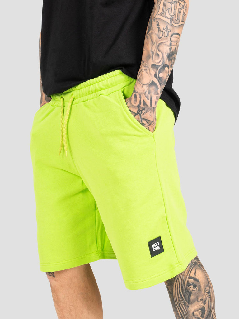 GROOVE BERMUDA FELPA PATCH BARL207 LIME GROOVE 