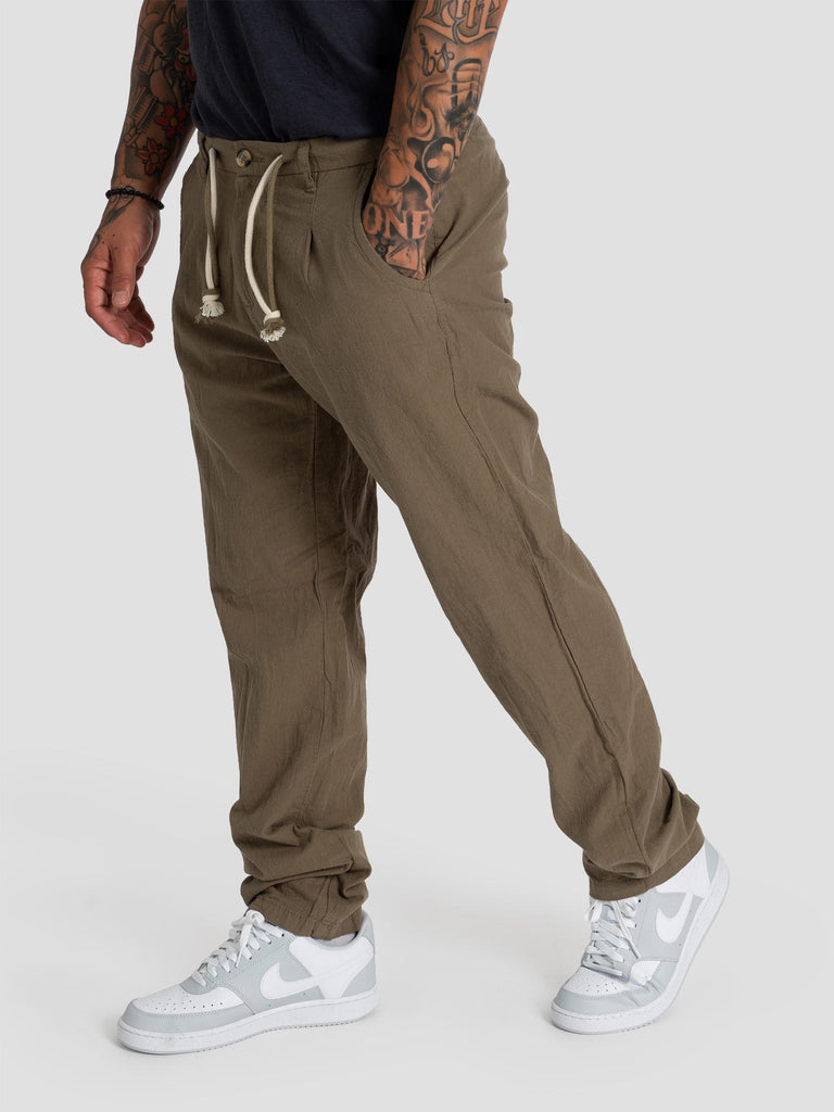 EFFETTO LINO PENCES BOTTONE LACCIO PT002078U ARMY GROOVE 