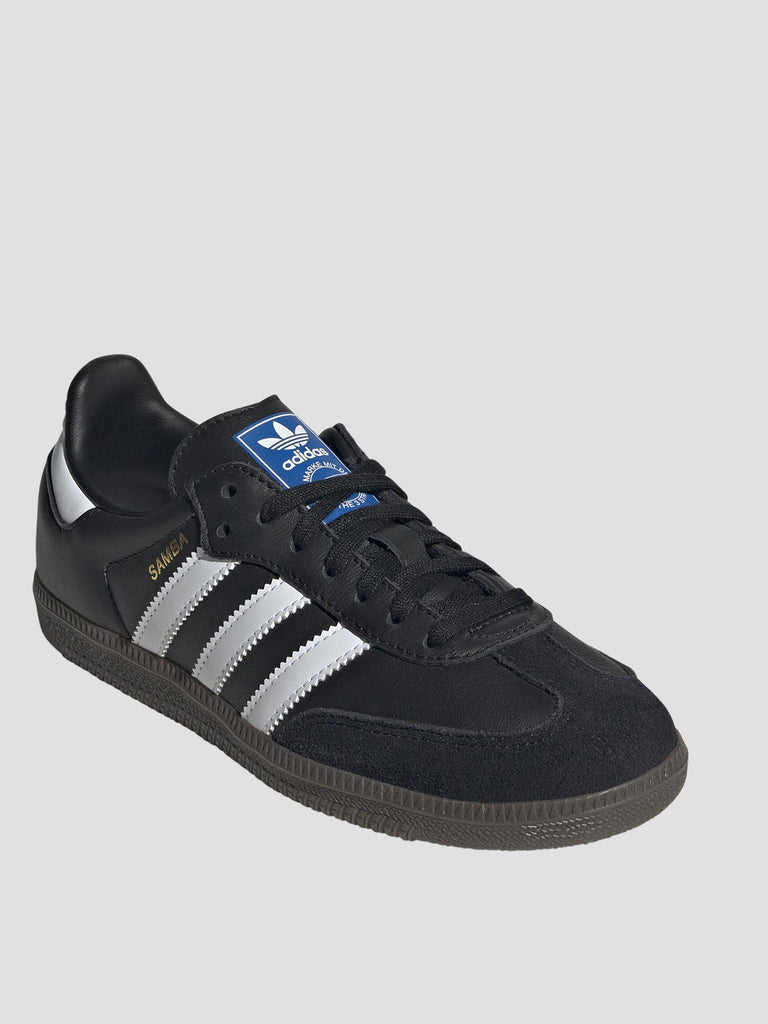 SAMBA OG J IE3676 BLACK WHITE ADIDAS 
