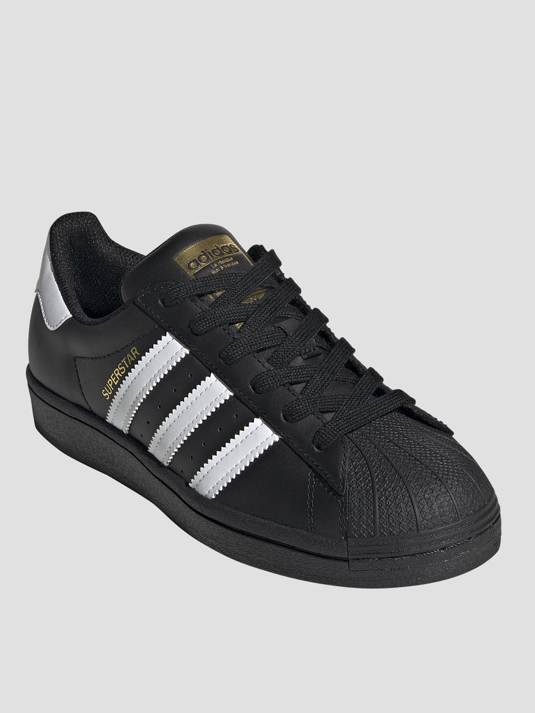 SUPERSTAR J EF5398 BLACK WHITE ADIDAS 