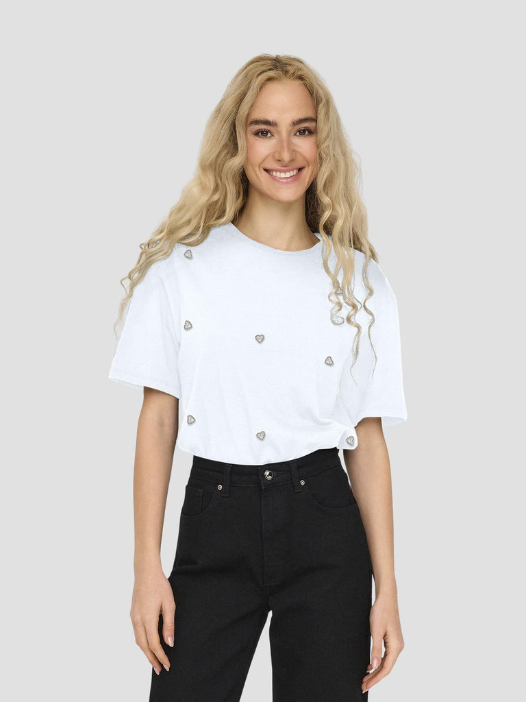 ONLVITA S/S TEE BOX JRS 15343769 BRIGHT WHITE ONLY 