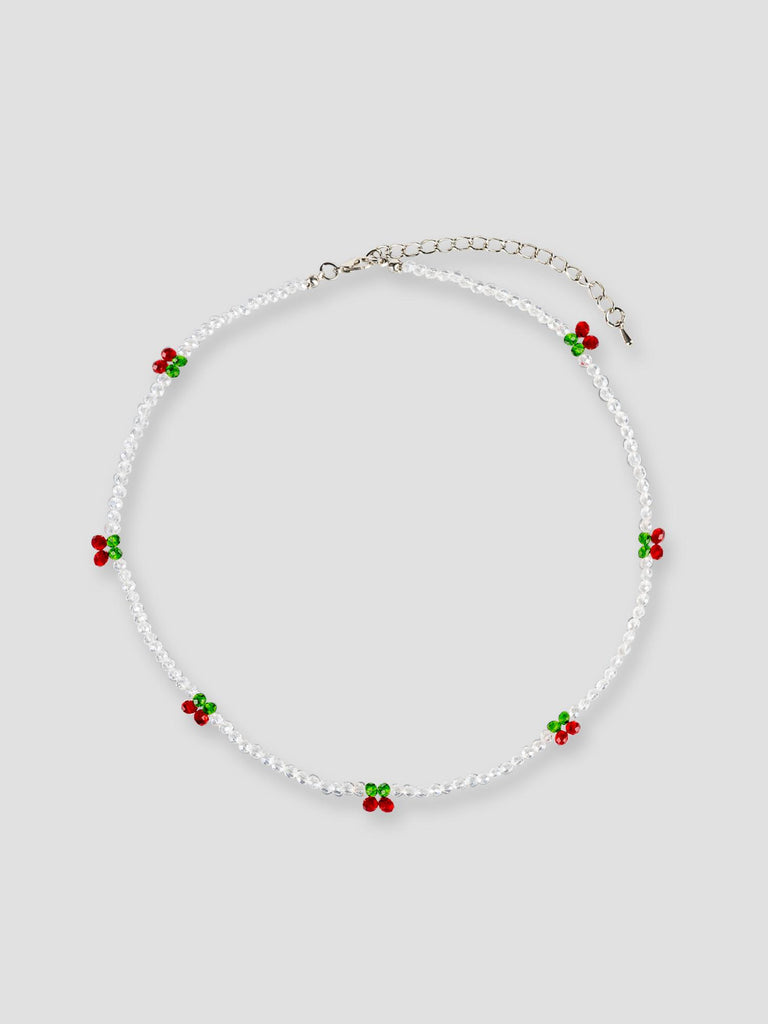 CRYSTAL CHERRY BEAD GRO7539 CRYSTAL GROOVE 
