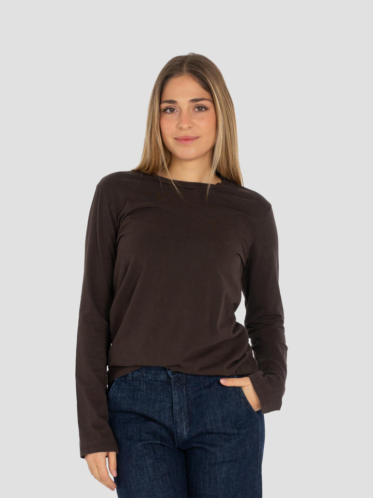 GIROCOLLO BASICA N1737 MARRONE GROOVE 