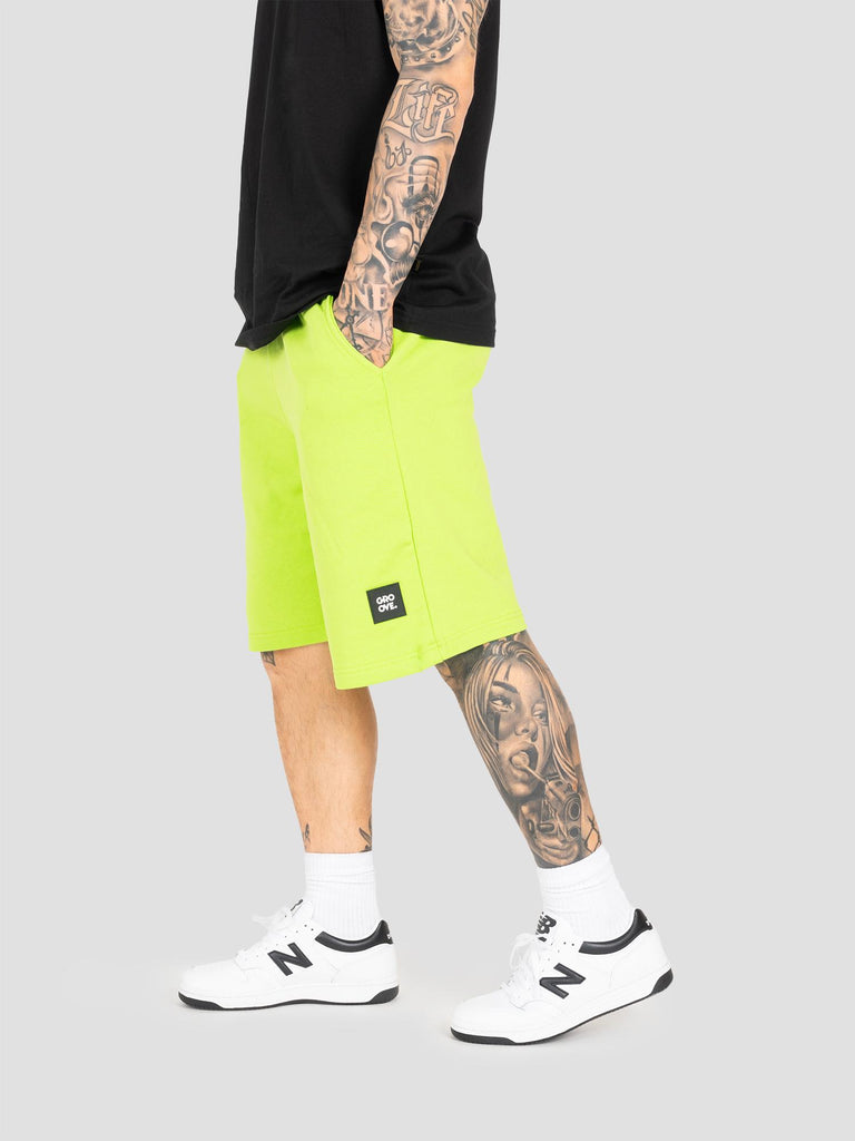 GROOVE BERMUDA FELPA PATCH BARL207 LIME GROOVE 