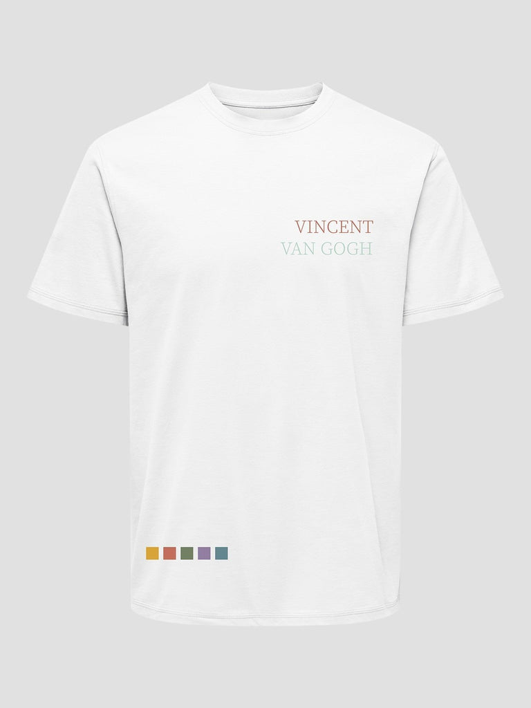 ONSVAN GOGH REG SS TEE 22034221 WHITE ONLY&SONS 