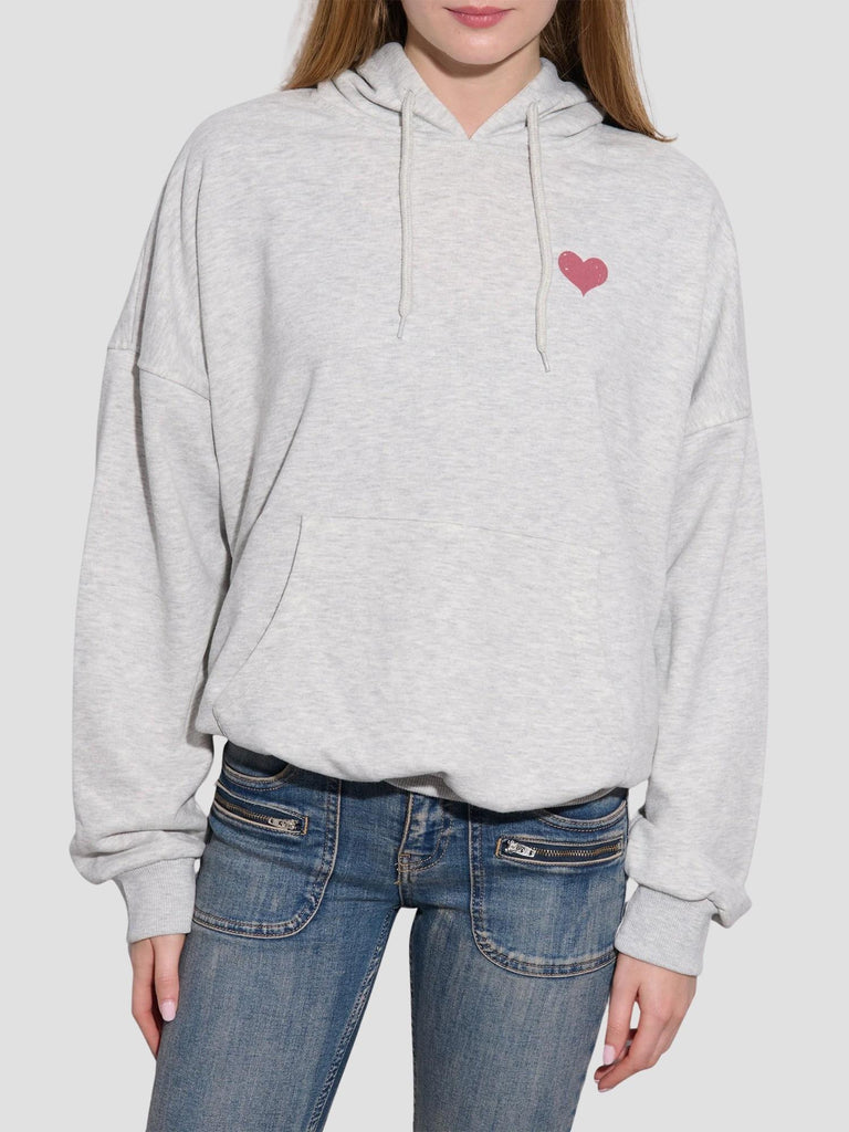 FELPA OVERSIZE STAMPA KEIRA-LUCK PEARL MEL SUITE BENEDICT 