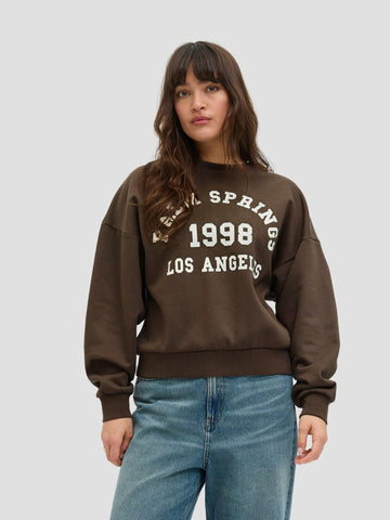 JXMERLE RLX SHORT LS CREW SWT LN 12260608 BRACKEN JJXX 