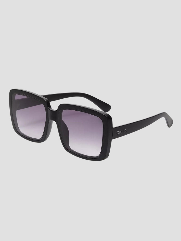 MONTATURA SQUARE SOFT TOUCH OK027 BK PIU' FORTY 