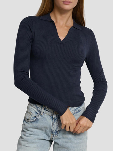 CARDIGAN CON ZIP PRINCY-TU252 DK NAVY SUITE BENEDICT 