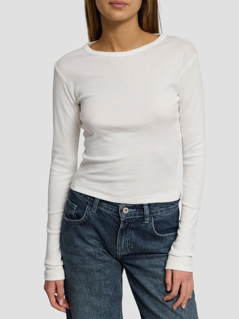 T-SHIRT BASIC MANICHE LUNGHE GRILLINO252 OFFWHITE SUITE BENEDICT 