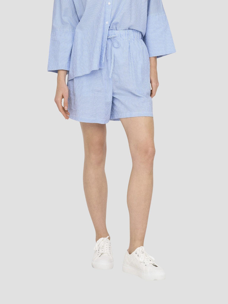 ONLAUGUSTA SHORTS WVN NOOS 15347659 CLOUD DANCER BLUE ONLY 