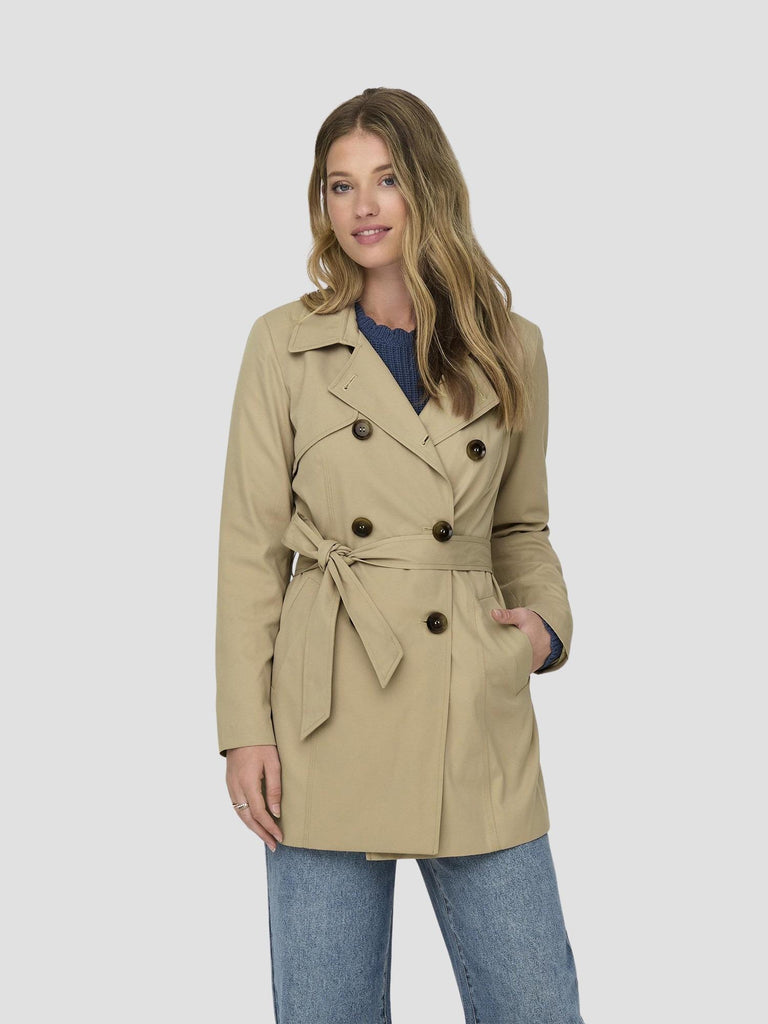 ONLVALERIE TRENCHCOAT OTW NOOS 15191821 GINGER ROOT ONLY 