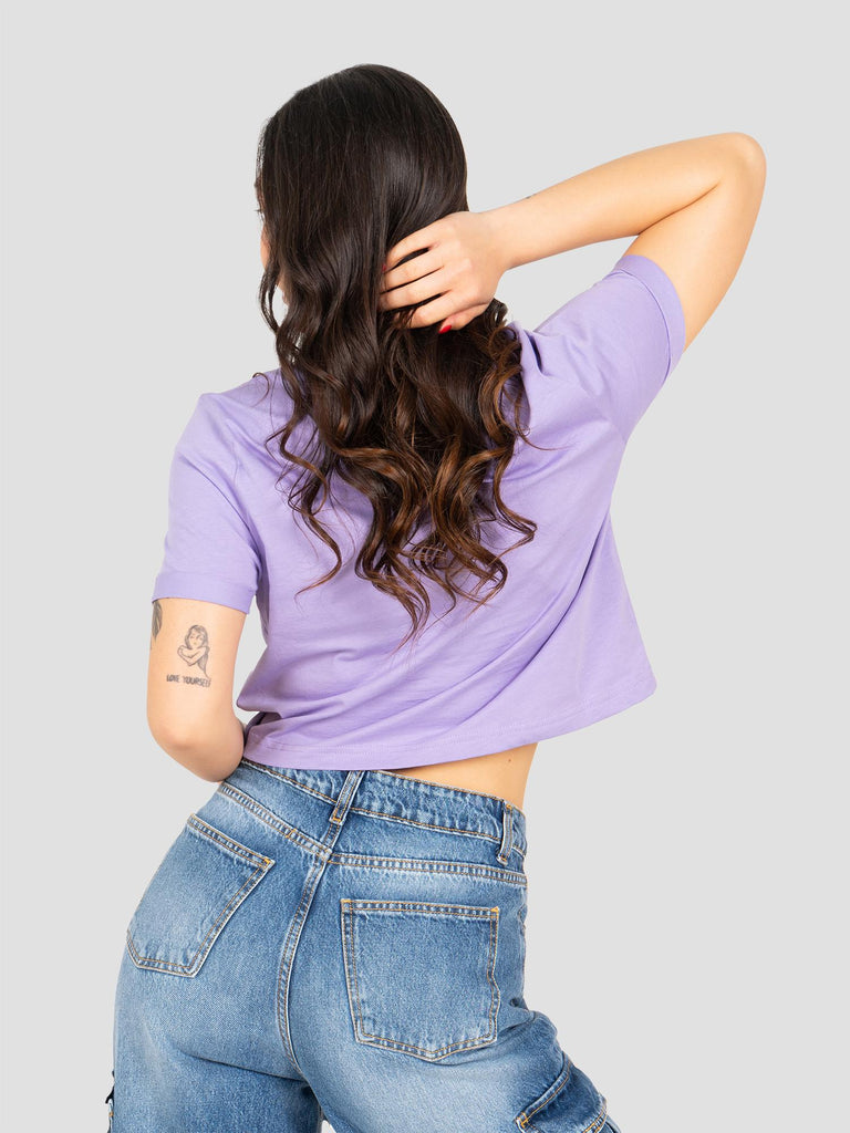 CROPPED JERSEY BARL102W LILLA GROOVE 