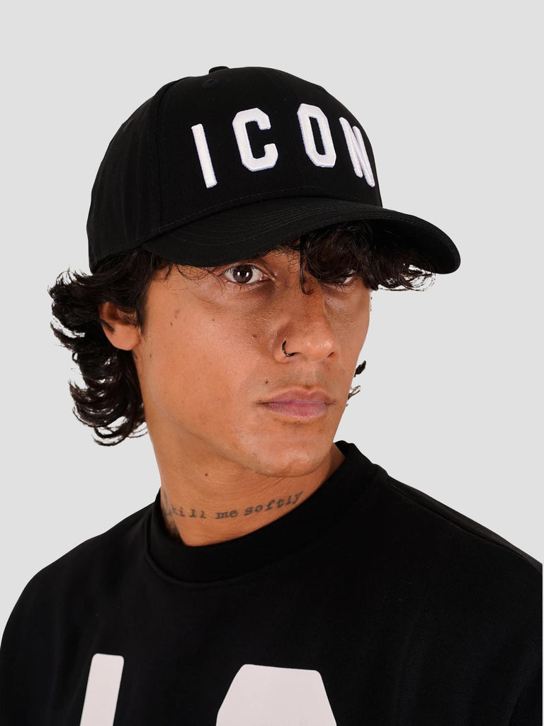 LOGO CLASSICO RICAMATO ICXF2W6A001 NERO ICON 