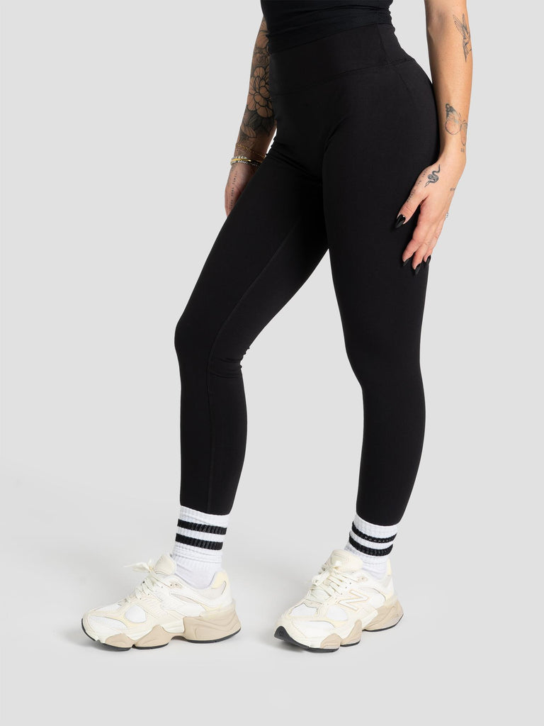LEGGINGS TECNICO VITA ALTA TU TECHLEG001 NERO GROOVE 