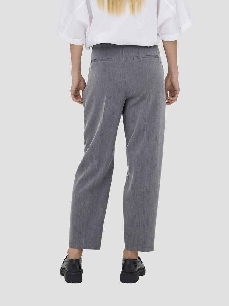 JDYERICA MW ANK TAPERED PANT TLR 32 15356690 LIGHT GREY MELANGE JACQUELINE DE YONG 