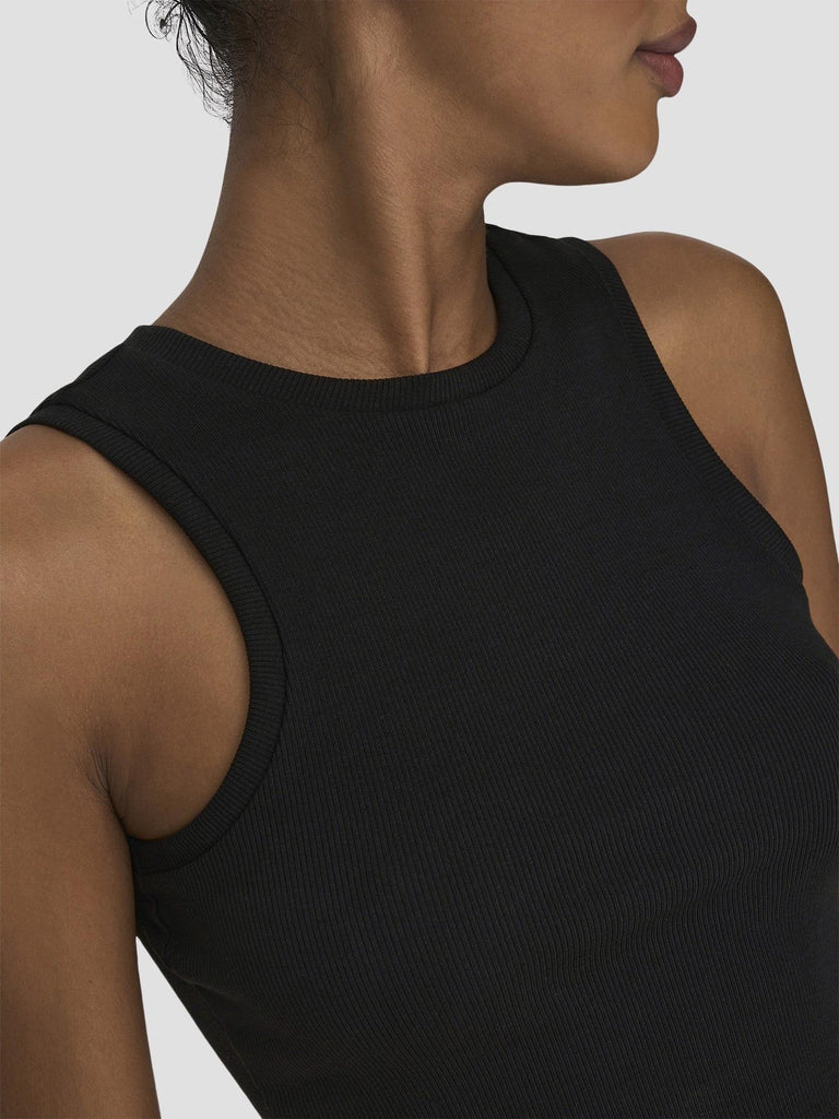 ONLVILMA S/L CROPPED TANK TOP JRS NOOS 15282771 BLACK ONLY 