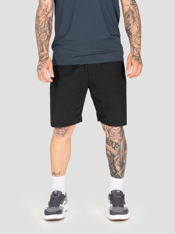 SPORT SHORT QUICKDRY TECHSHORT001 BLACK GROOVE 