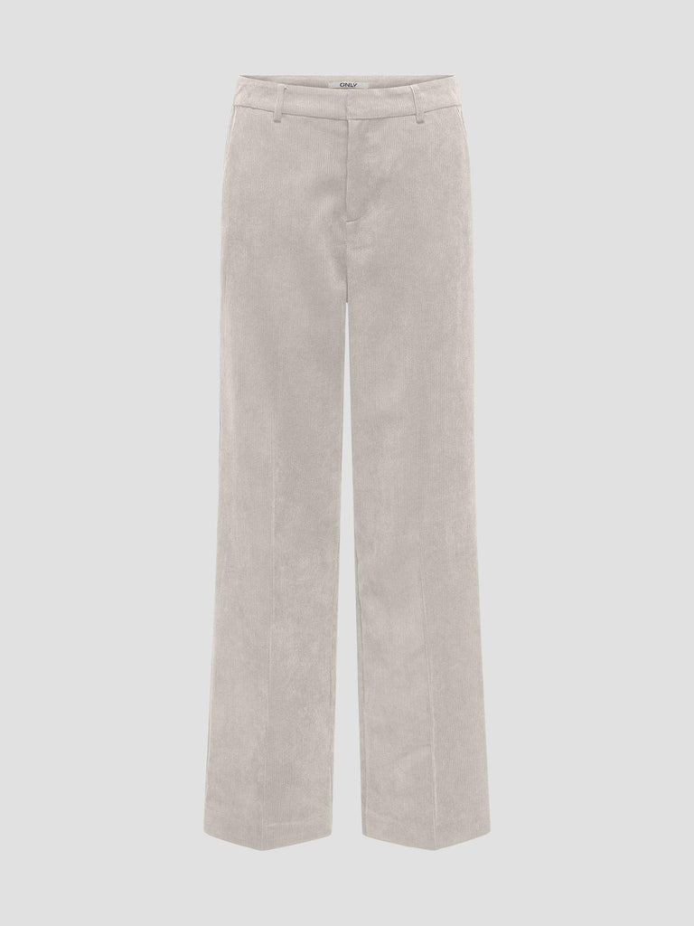 ONLKATEY LIFE HW WIDE CORD PANT CC PNT 15351303 PUMICE STONE ONLY 