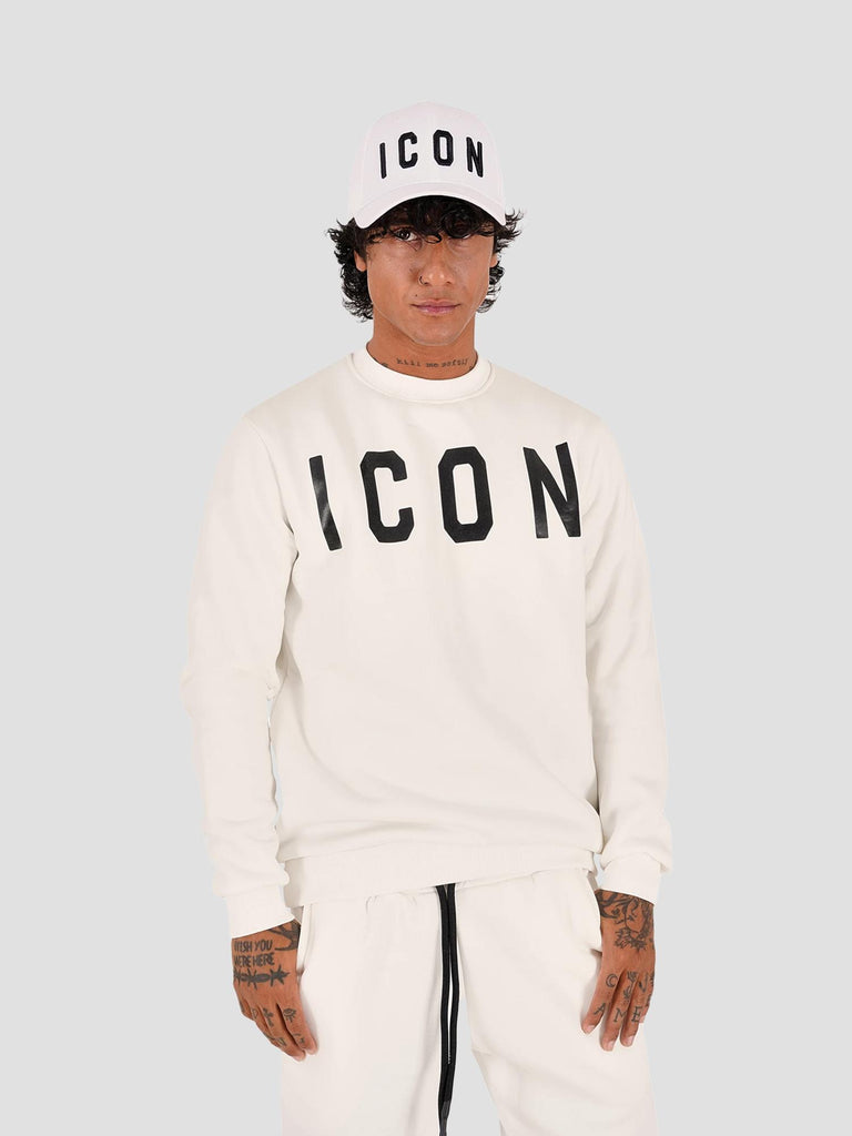 GIROCOLLO LOGO GRANDE ICUF2W6F001 OFF WHITE ICON 