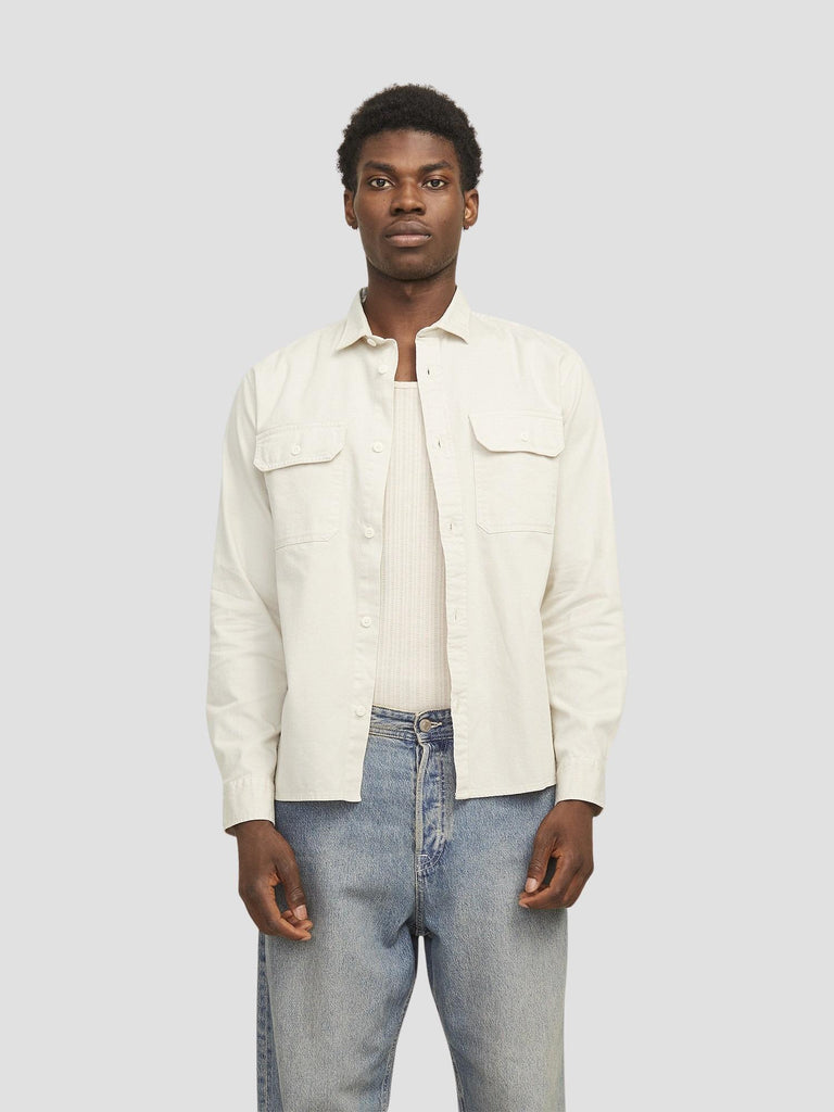 JJETRAVIS SHIRT LS NOOS 12269262 MOONBEAM JACK&JONES 