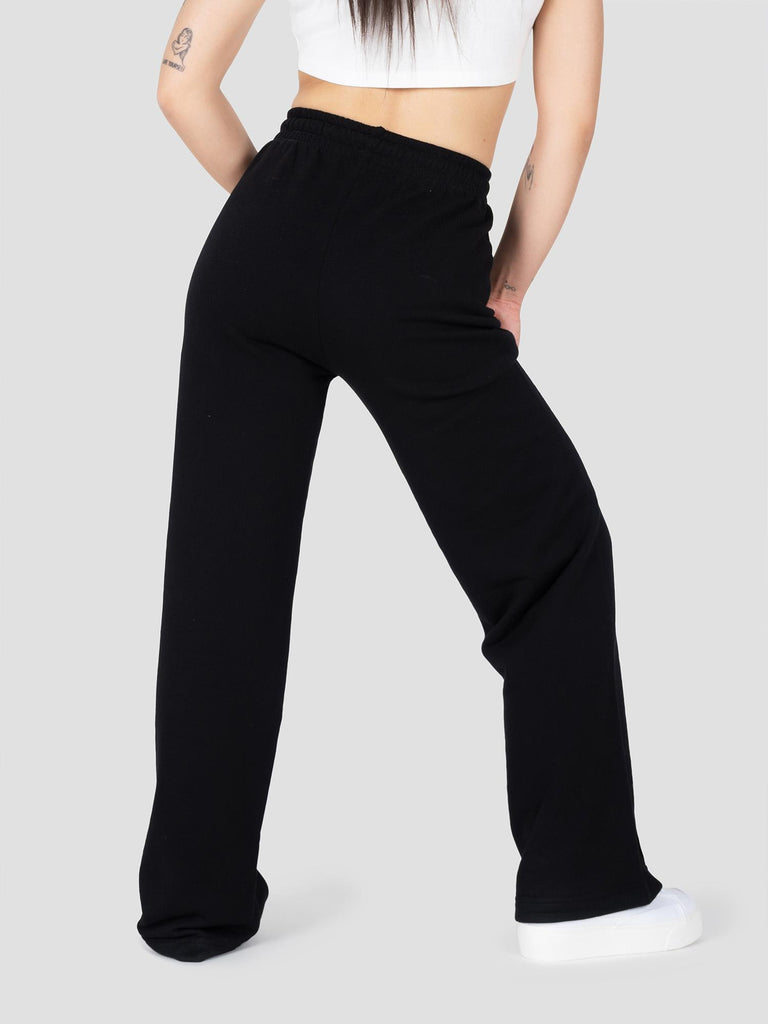 GROOVE PANTALONE TUTA NEW OVER MAXI PANT PESO MEDIO BARL424W NERO GROOVE 
