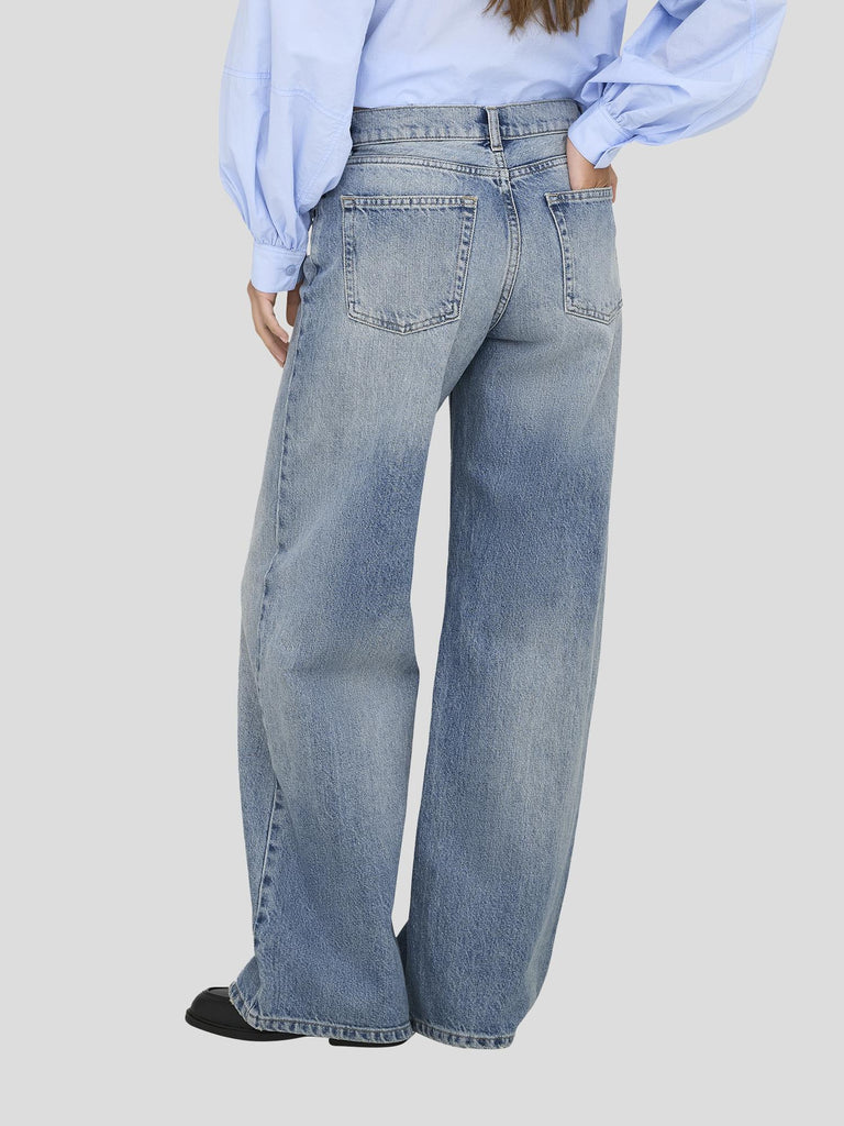 ONLHOPE LOW WAIST WIDE DNM TAI 15352047 MEDIUM BLUE DENIM 32 ONLY 