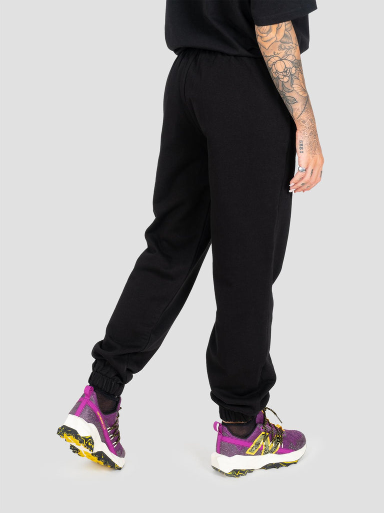 JOGGER FELPA LARGE PESO MEDIO SWEPAN000W NERO GROOVE 