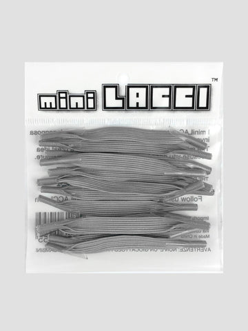 ELASTICI COLORATI ML-11 GRIGIO MINI LACCI 