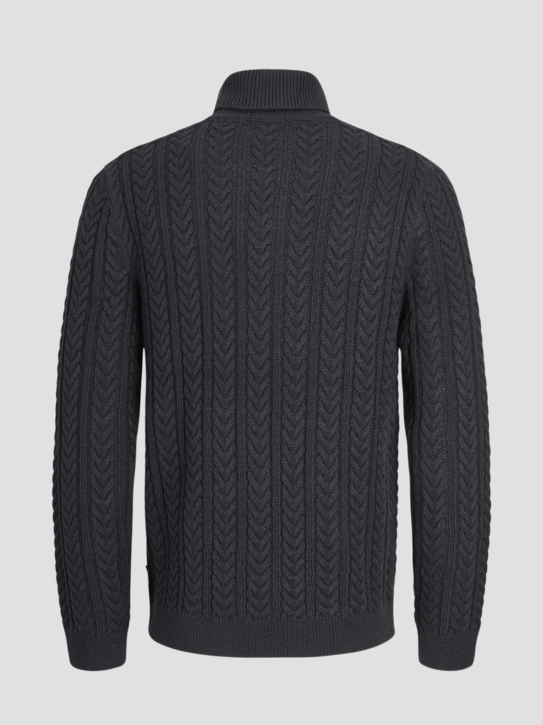 JPRBLUSEAN KNIT CABLE ROLL NECK 12283489 DARK NAVY JACK&JONES 