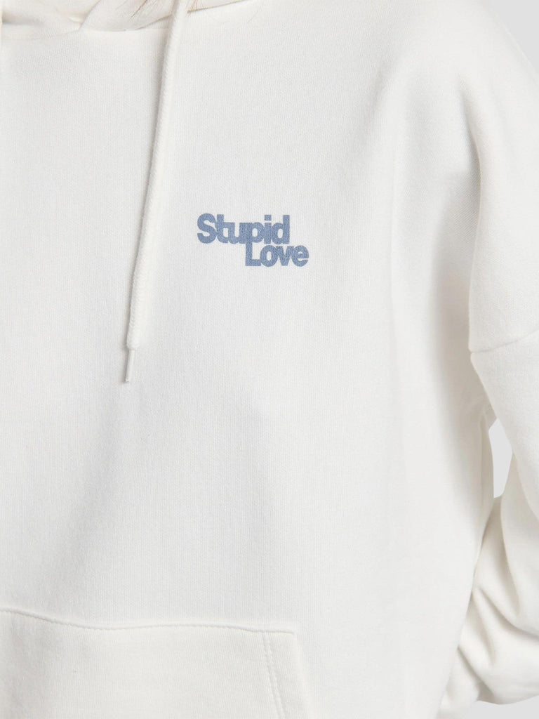 FELPA OVERSIZE STAMPA KEIRA-STUPID OFFWHITE SUITE BENEDICT 