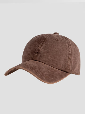 STONE WASHED CAP012 COFFEE GROOVE 