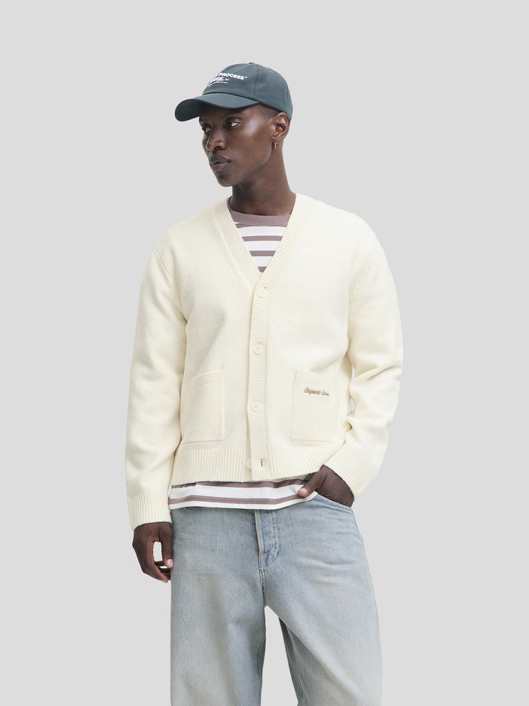 JORNORREBRO KNIT CARDIGAN LN 12282732 SEA SALT JACK&JONES 