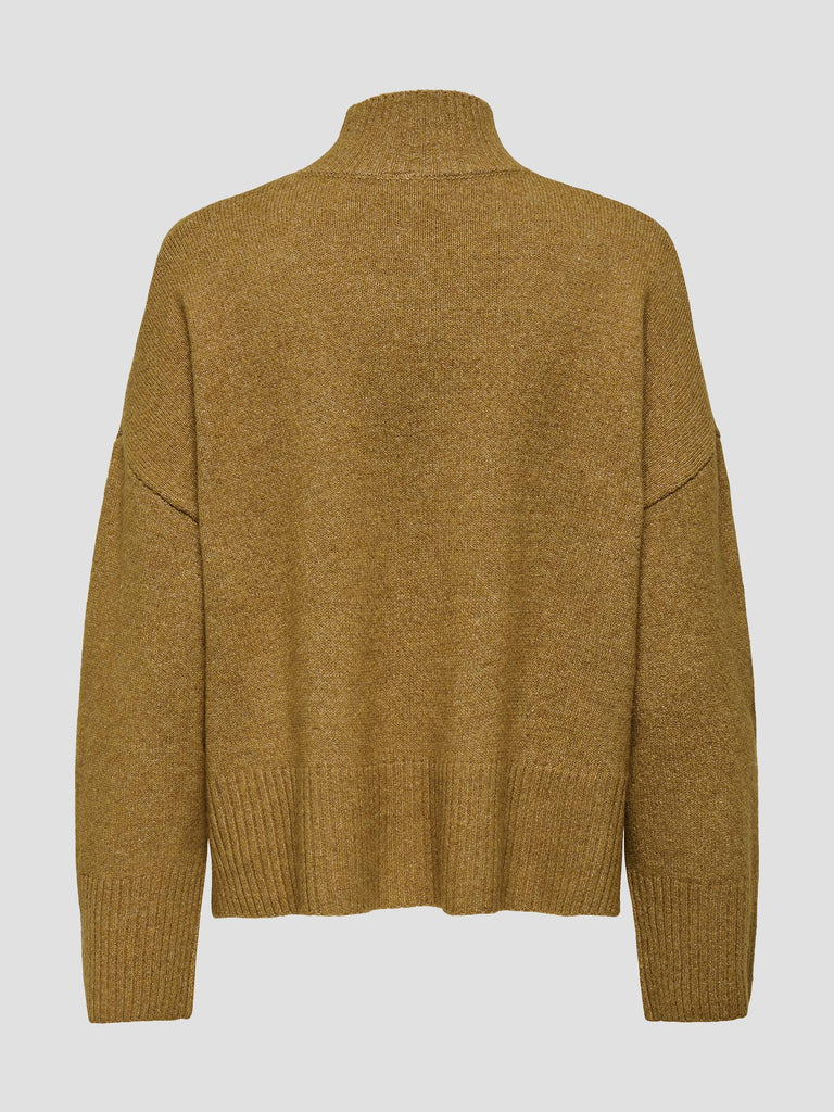 ONLWHITNEY LIFE LS HIGHNECK KNT 15353184 WOOD THRUSH ONLY 