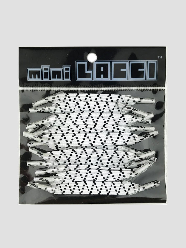 ELASTICI ZIG ZAG ML-50 BIANCO MINI LACCI 
