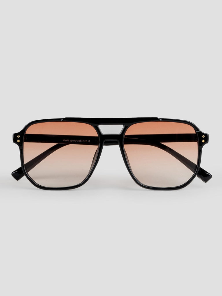 COLORED LENSES DOUBLE SUN001/03 BLACK TEA GROOVE 