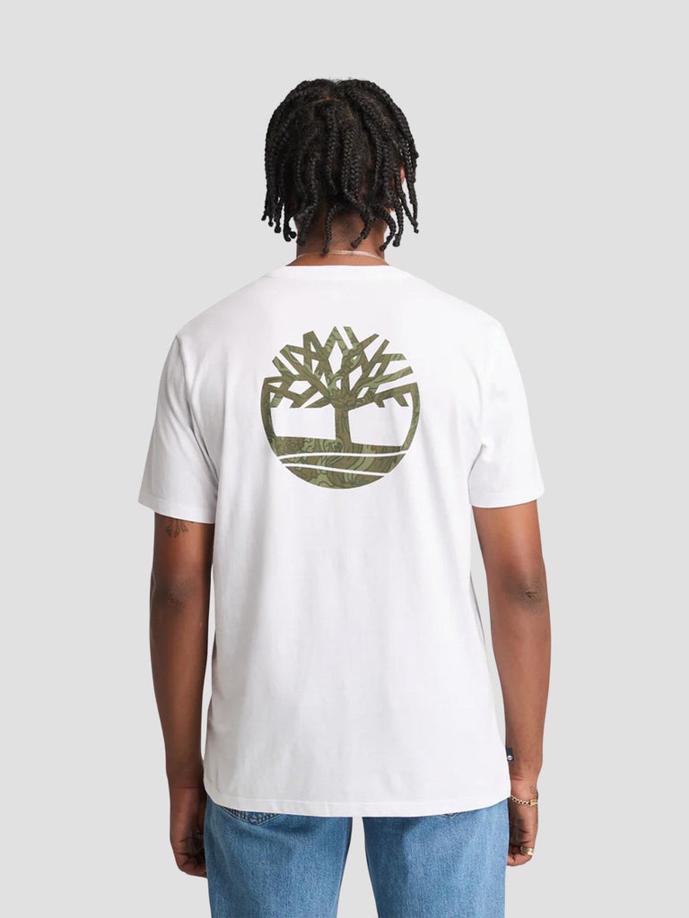 KENNEBEC RIVER BACK CAMO TREE LOGO SHORT SLEEVE TEE 2FKZ 1001 TIMBERLAND 
