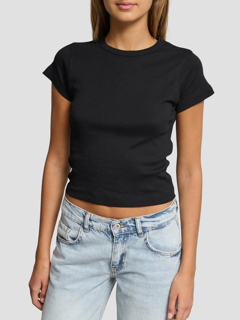 T-SHIRT FITTED TINY252 BLACK SUITE BENEDICT 