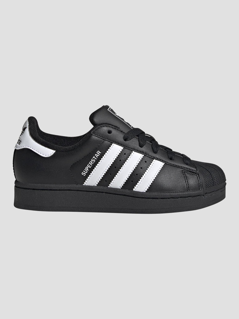 SUPERSTAR II J JH9977 BLACK WHITE ADIDAS 