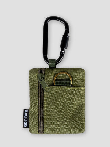 PORTAMONETE CON MOSCHETTONE GRO7022 GREEN GROOVE 