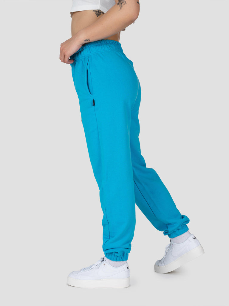 JOGGER FELPA LARGE PESO MEDIO SWEPAN404W TURCHESE GROOVE 