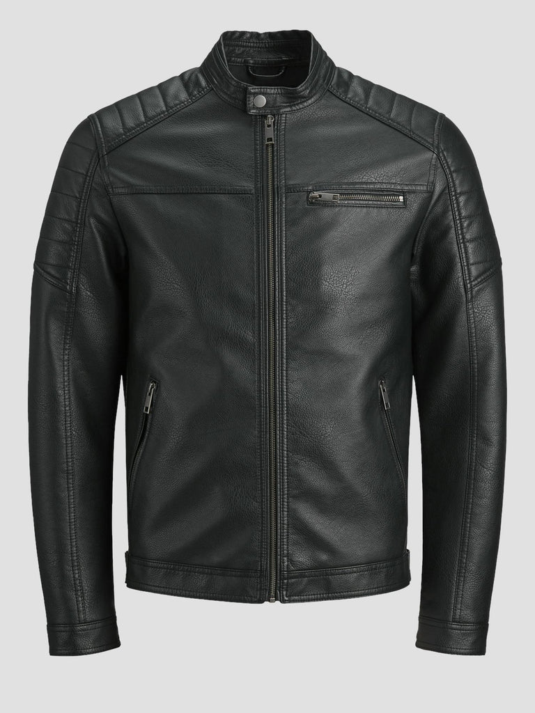 ROCKY JACKET NOOS 12147218 BLACK JACK&JONES 