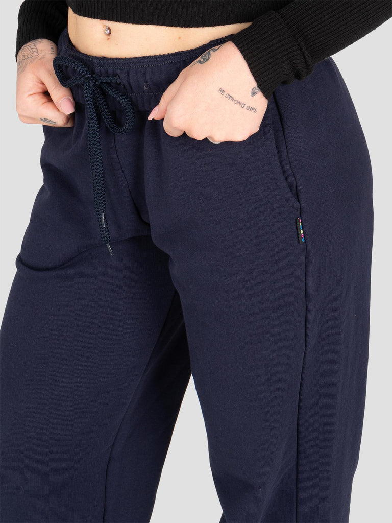 JOGGER FELPA LARGE PESO MEDIO BARL404W BLU GROOVE 