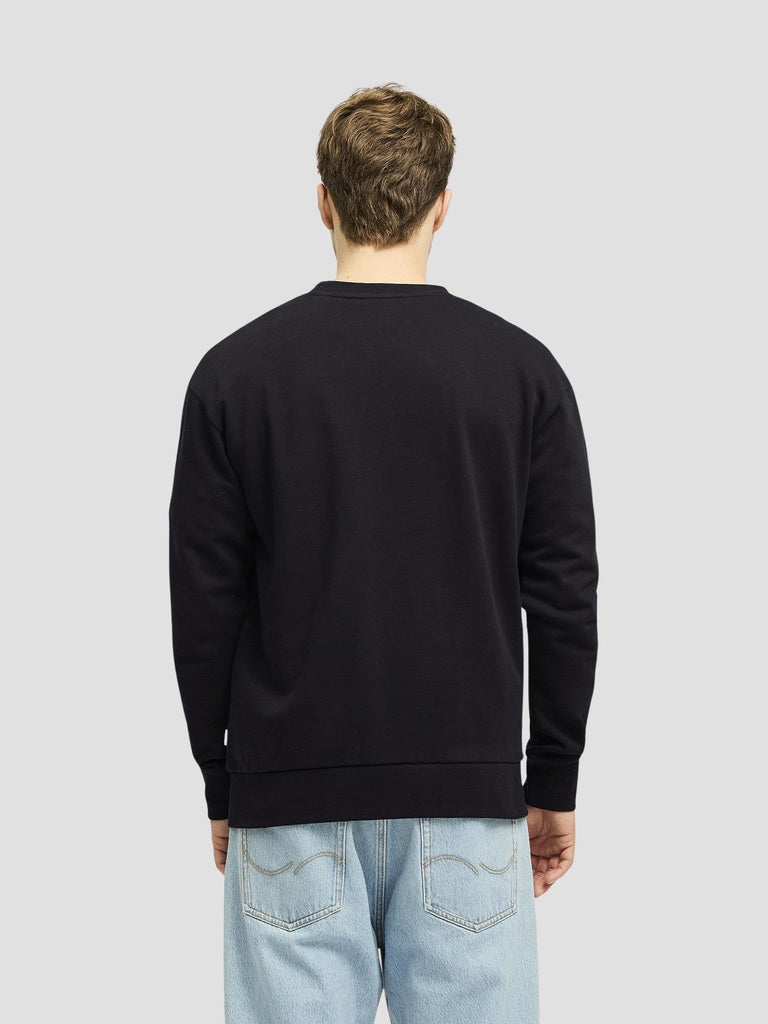 JJBEAU SWEAT CREW NECK 12268435 BLACK JACK&JONES 