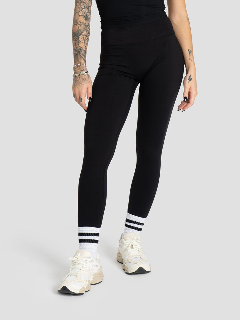 LEGGINGS TECNICO VITA ALTA TU TECHLEG001 NERO GROOVE 