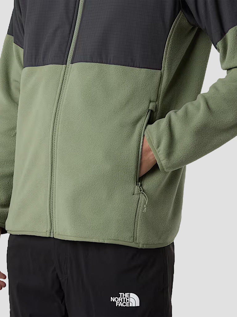 GLACIER HEAVYWEIGHT FULL ZIP 89JG DKI1 THE NORTH FACE 